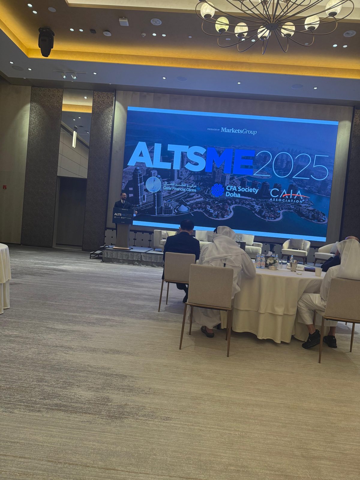Recent CFA Society Doha event